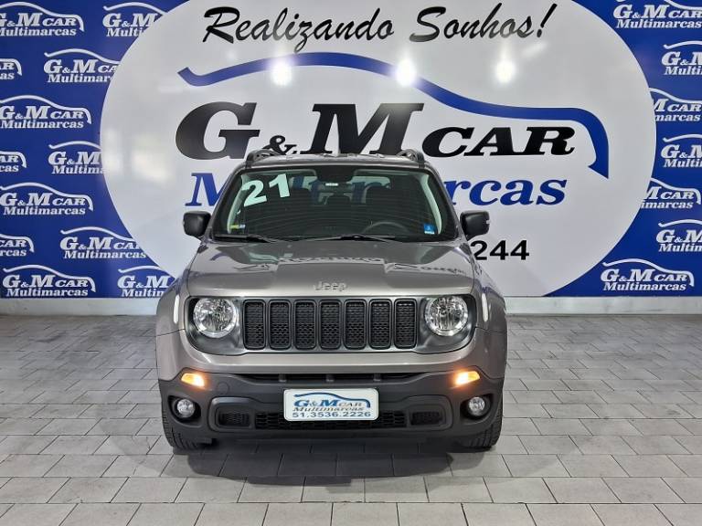 JEEP - RENEGADE - 2020/2021 - Cinza - R$ 84.900,00