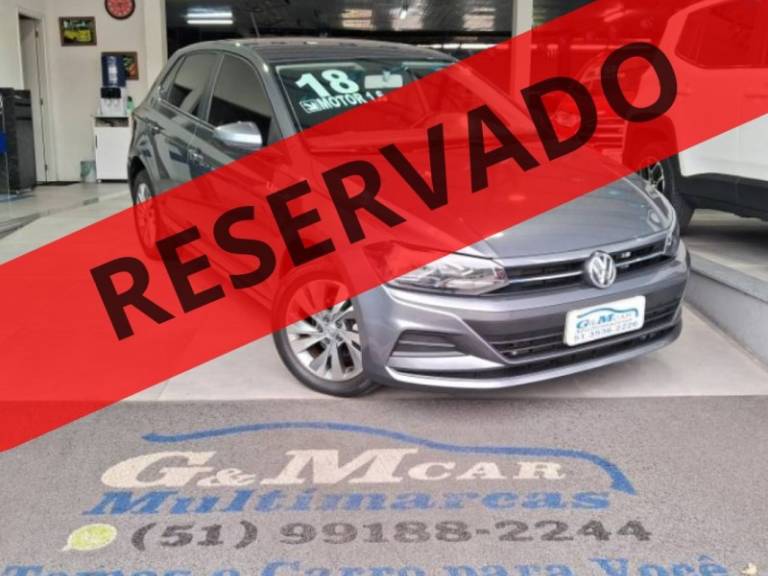 VOLKSWAGEN - POLO - 2018/2018 - Cinza - R$ 68.900,00