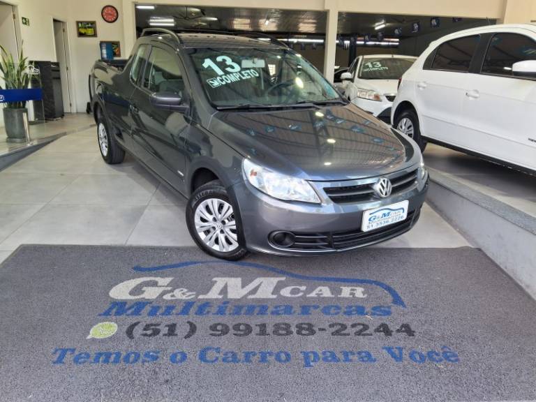 VOLKSWAGEN - SAVEIRO - 2012/2013 - Cinza - R$ 44.900,00