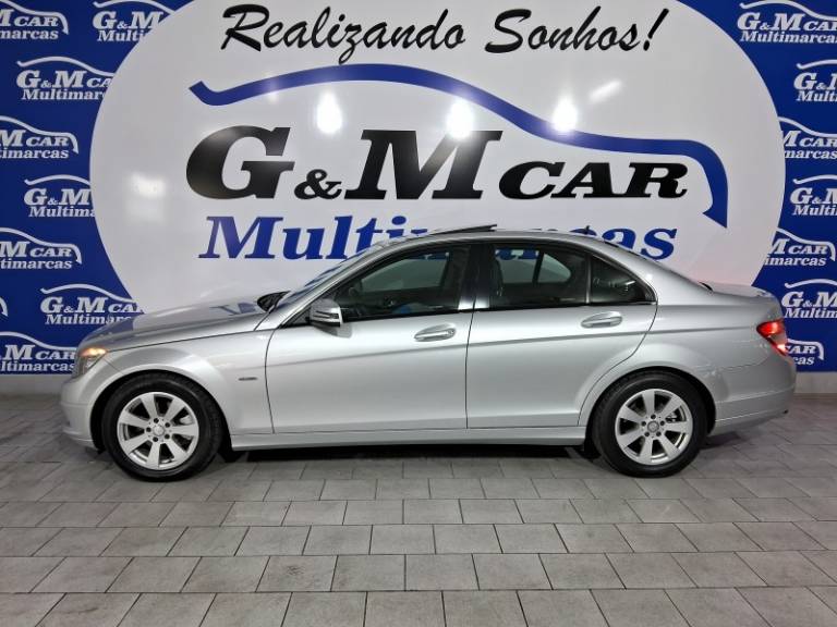 MERCEDES-BENZ - C 180 K - 2010/2011 - Prata - R$ 62.900,00