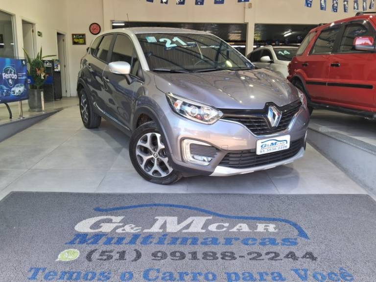 RENAULT - CAPTUR - 2020/2021 - Cinza - R$ 88.900,00